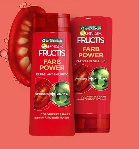 Fructis Goji Farbpower - Produktabbildungen